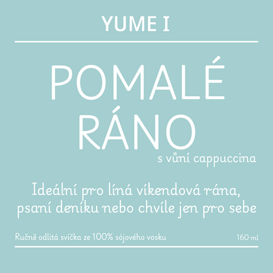 Pomalé ráno s vůní cappuccina