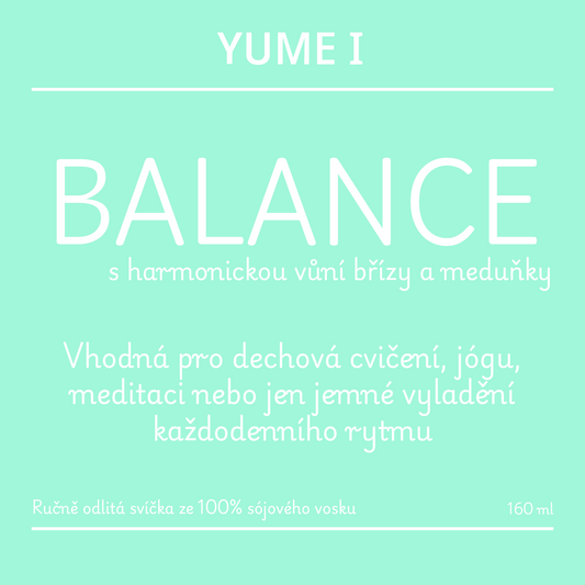 Balance s vůní břízy a meduňky