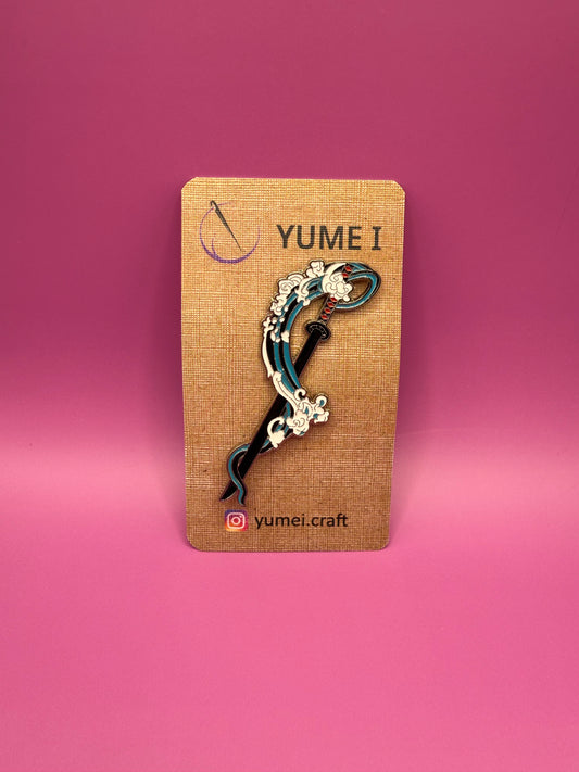 Japanese sword Pin
