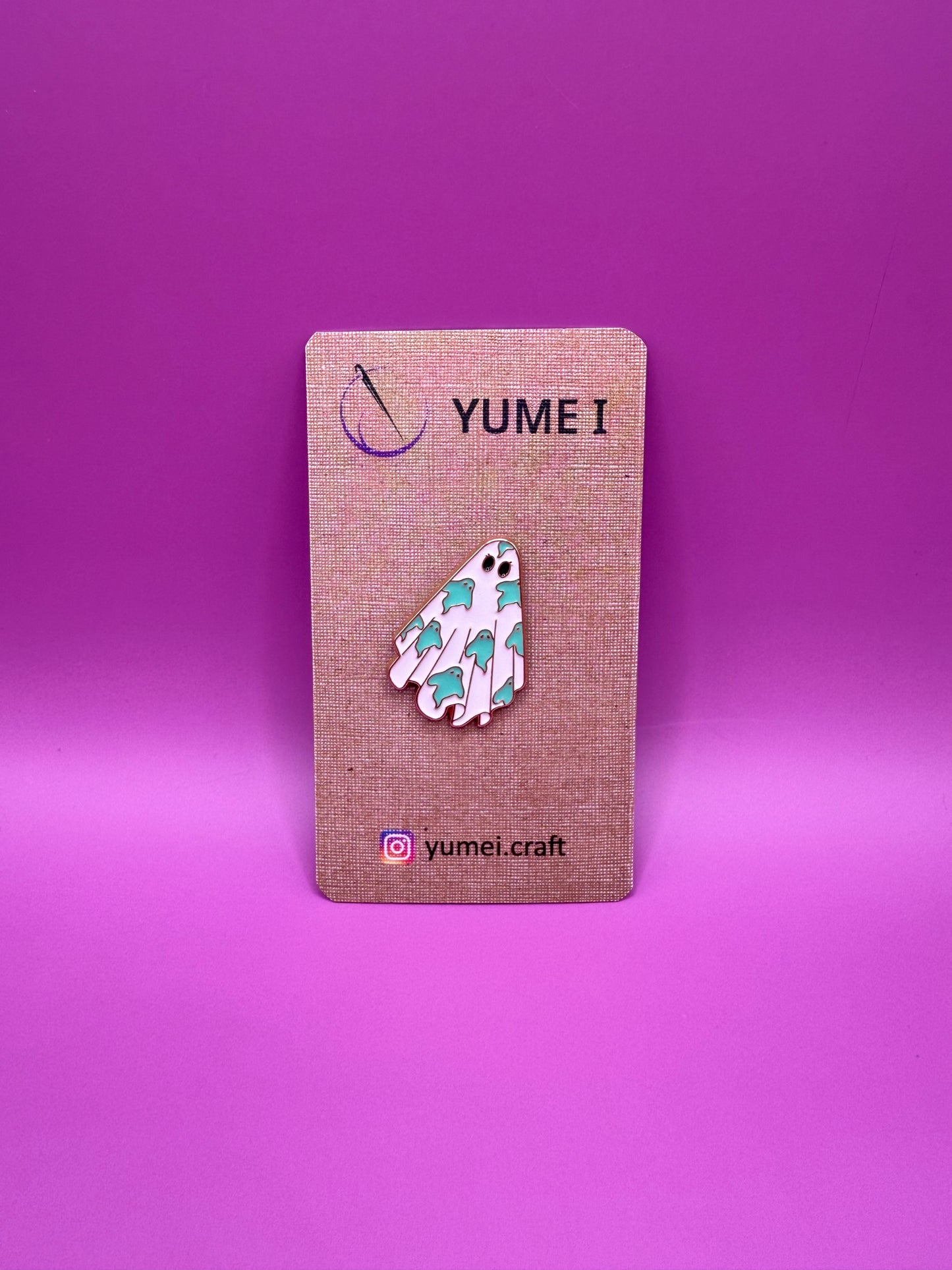 Ghost and green Pin