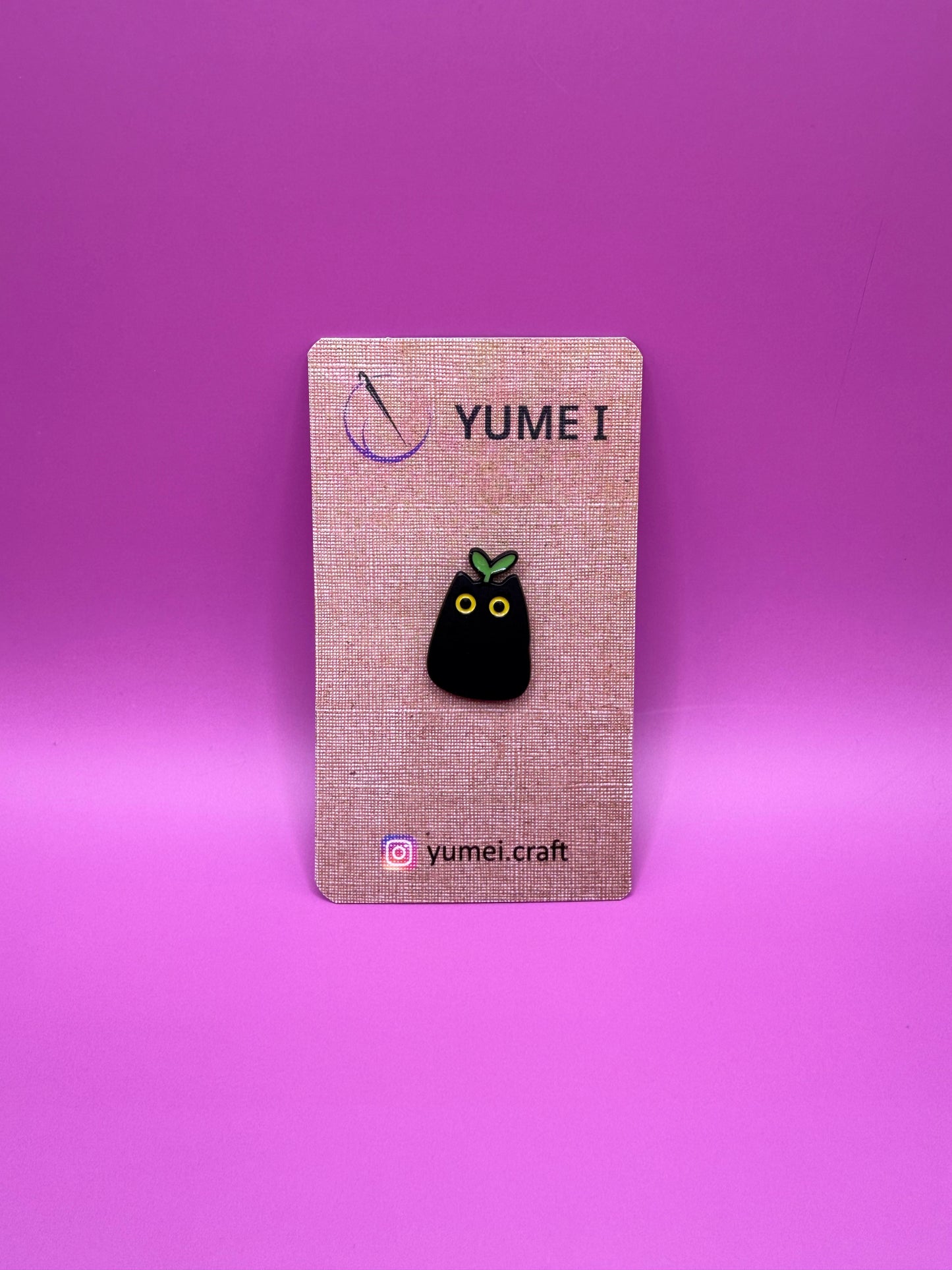 Black Cat Pin