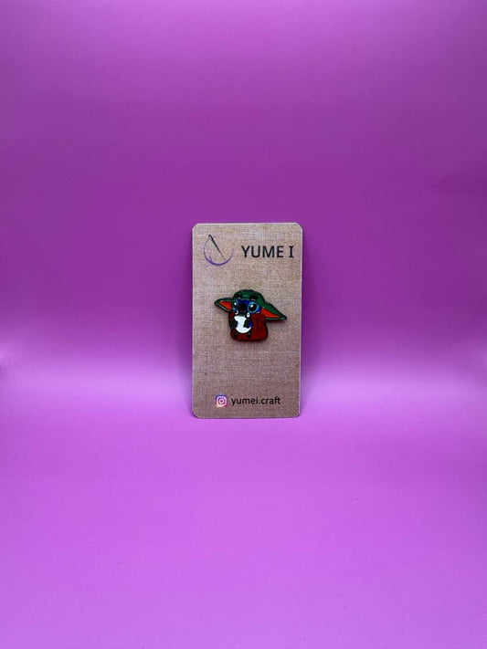 Yoda Stitch Pin